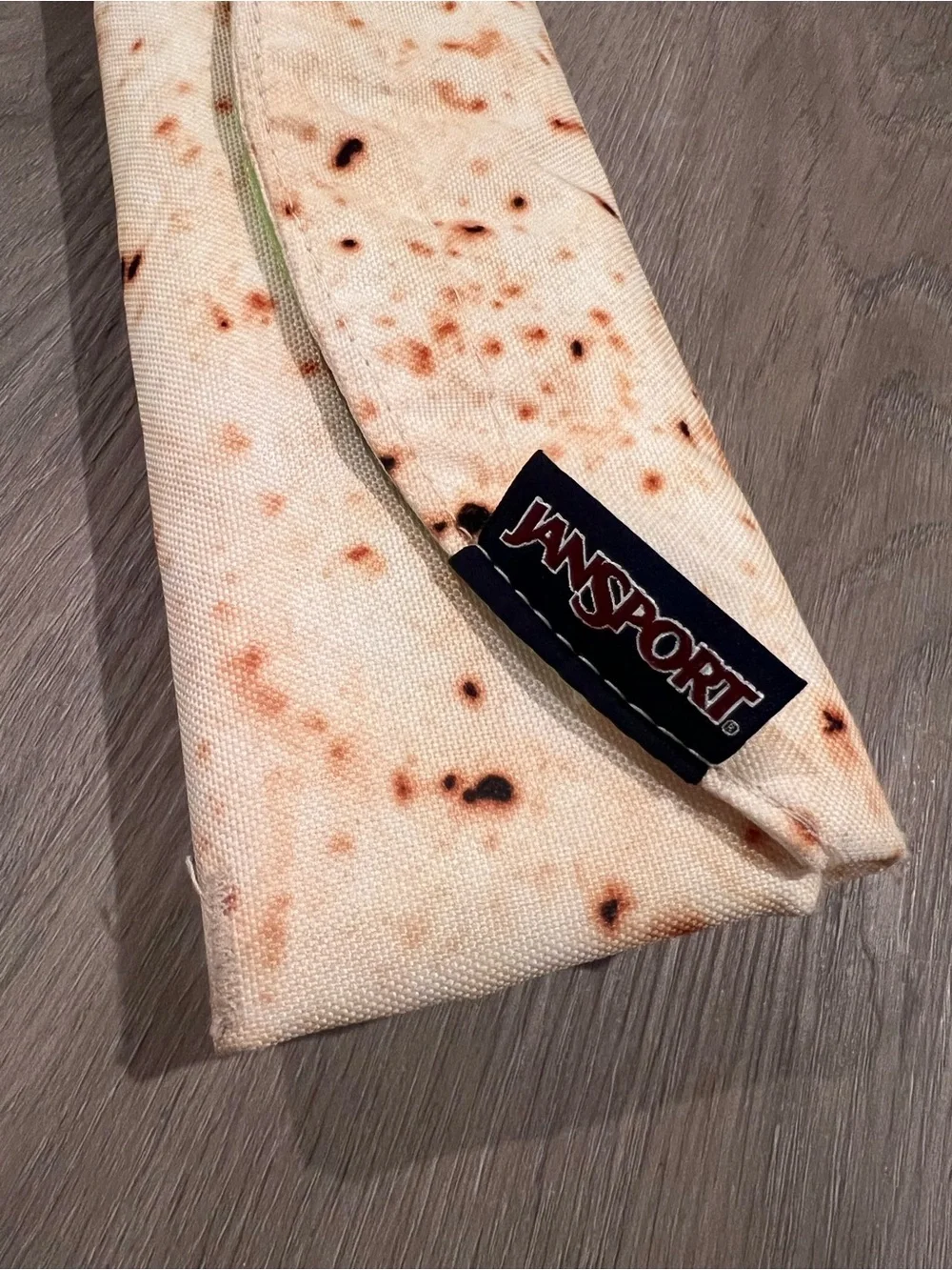 Jansport Beige Tortilla Print Pencil Case Roll